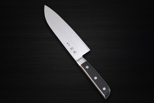 Sugimoto Chrome-Molybdenum Stainless Steel Japanese Chefs Santoku Knife 170mm