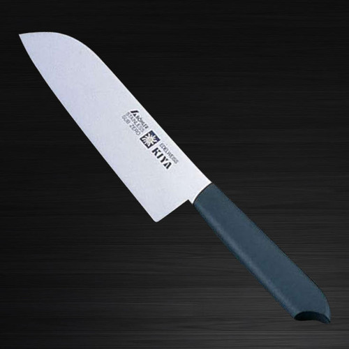 Kiya New Edelweiss No.120 Japanese Chefs Santoku Knife 170mm