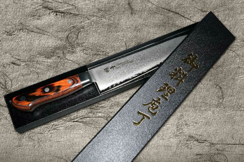 Tamahagane Kyoto 63 Layer-Damascus Wood Handle Japanese Chef's
