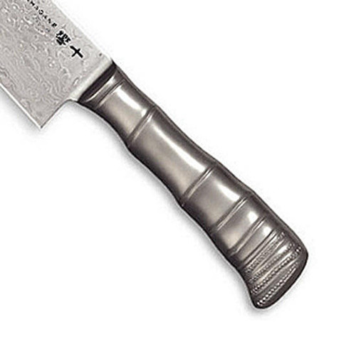 Tamahagane Banboo Kyoto 63 Layer-Damascus Japanese Chefs Santoku Knife 160mm