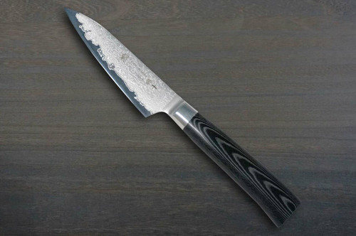 Tamahagane SAN京都63层-Damascus 日本厨师削皮刀90mm