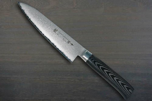 Tamahagane SAN京都63层-Damascus 日本厨师Gyuto刀180mm