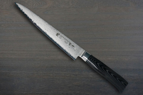 Tamahagane SAN Kyoto 63 Layer-Damascus Japanese Chefs Carving KnifeSujihiki 210mm