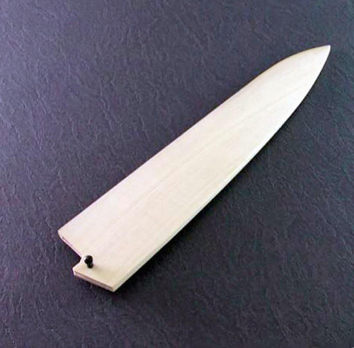 Magnolia Saya Sheath with a Pin for Misono UX10 Santoku Knife 180mm