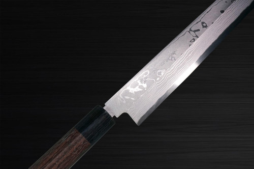 Kanetsune KC-400 White Steel 11-Layer Damascus Japanese Chefs YanagibaSashimi 240mm