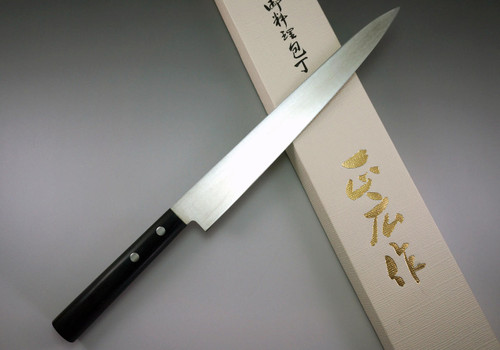 Left Handed Masahiro Stainless Japanese-style Chefs YanagibaSashimi 200mm