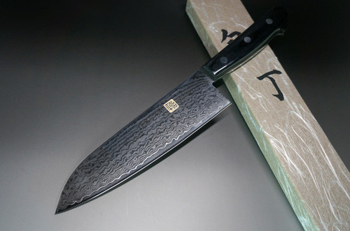 Sakai Takayuki 33-Layer VG10 Damascus Hammered WA Japanese Chef's Knife SET  (Steak Petty Knife120mm x 2pcs)