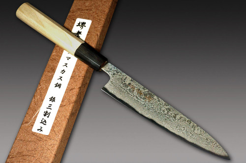 Sakai Takayuki 33-Layer Damascus Gingami No.3 Japanese Chefs Petty KnifeUtility 150mm