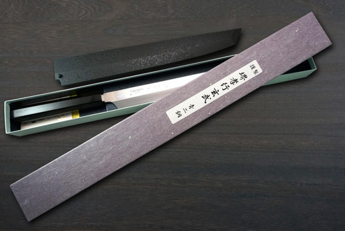 Sakai Takayuki Genbu (Aogami 2 steel) Japanese Chef's Sakimaru-Yanagiba(Sashimi) 300mm 