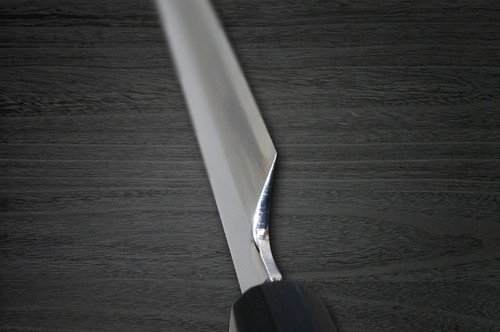 堺孝行白银INOX 镜面处理日本厨师柳场（生鱼片） 240 毫米|日本刀