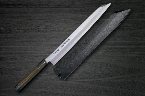 Sakai Takayuki Byakko White Tiger (White 1 steel) Japanese Chef's Kiritsuke-Yanagiba(Sashimi) 270mm 