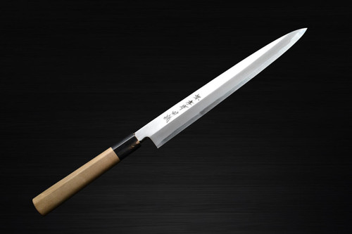 Sakai Takayuki Tokujyo Supreme White 2 steel Japanese Chefs YanagibaSashimi 180mm