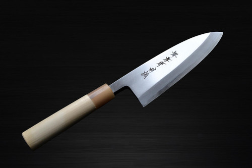 Sakai Takayuki Tokujyo Supreme White 2 steel Japanese Chefs Deba Knife 90mm