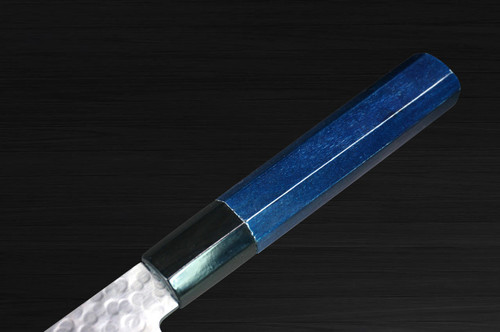 Sakai Takayuki 45-Layer Damascus Indigo Japan-Blue Chefs SlicerSujihiki 240mm