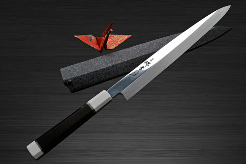 Sakai Takayuki Ginryu Dragon Premium Honyaki Japanese Chefs YanagibaSashimi 300mm