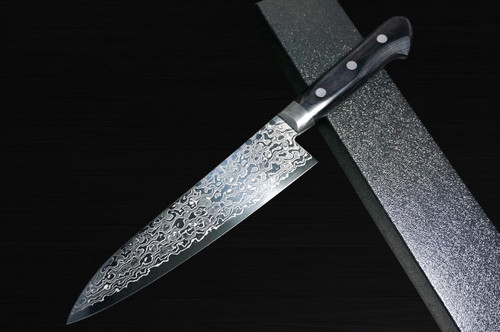 Sakai Takayuki 45-Layer Damascus Mirrored Japanese Chefs Gyuto Knife 180mm