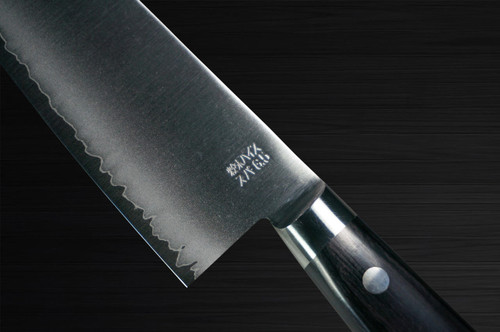 Kanetsune KC-130 SG2 Powdered High Speed Steel Japanese Chefs Santoku Knife 165mm