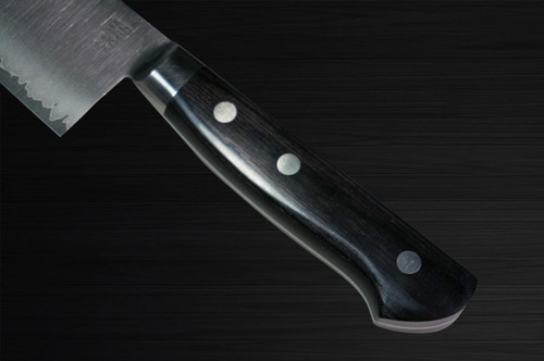 Kanetsune KC-130 SG2 Powdered High Speed Steel Japanese Chefs Santoku Knife 165mm