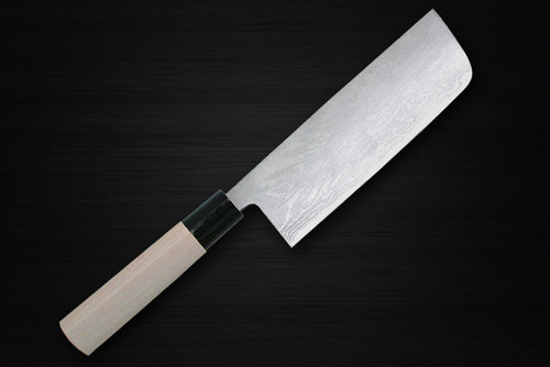Kanetsune KC-500 White Steel 11-Layer Damascus Japanese Chef's