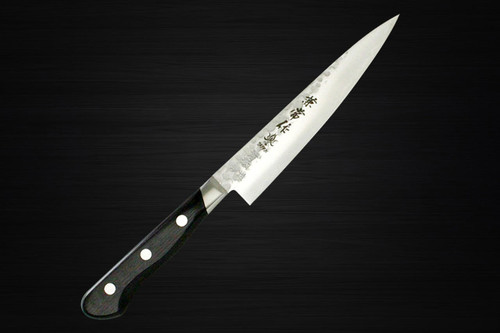 Kanetsune KC-920 Aogami No.2 Steel Hammered Japanese Chefs Petty KnifeUtility 135mm