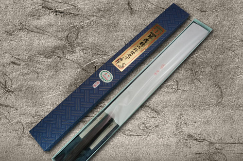 Sakai Takayuki Honyaki Water Quench Aogami 2 Steel Japanese Chefs FuguhikiSashimi 330mm