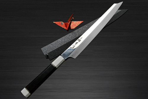 Sakai Takayuki Ginryu Dragon Premium Honyaki Japanese Chefs Kengata-YanagibaSashimi 270mm