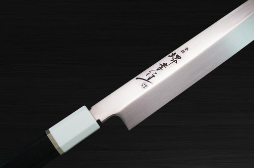Sakai Takayuki Ginryu Dragon Premium Honyaki Japanese Chefs Kengata-YanagibaSashimi 270mm