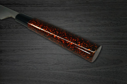 Sakai Takayuki Shikisai INOX Japanese Chefs YanagibaSashimi 270mm Kincha with Saya Sheath