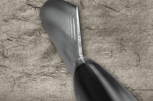 Fujiwara Kanefusa Molybdenum Stainless Dimples Japanese Chef's