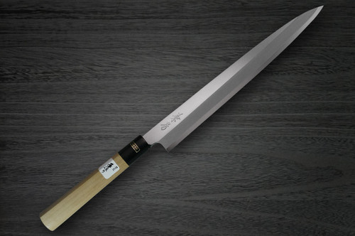 Fujiwara Kanefusa White Steel Japanese Chefs YanagibaSashimi 330mm