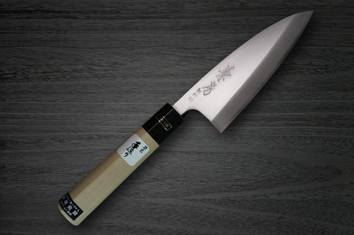 Fujiwara Kanefusa V-Gold Stainless Japanese Chefs Aji-Kiri 105mm