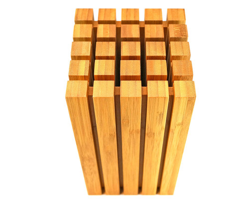 Teori SPLIT Japanese Bamboo Knife Block Vertical Type