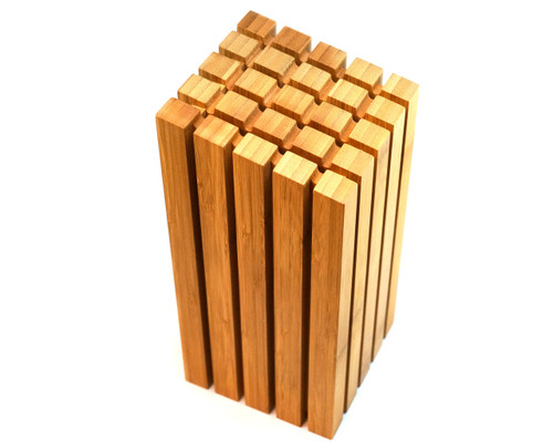 Teori SPLIT Japanese Bamboo Knife Block Slanted Type