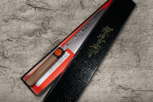 Shigeki Tanaka Aogami No.2 Damascus WN Japanese Chef's Gyuto Knife