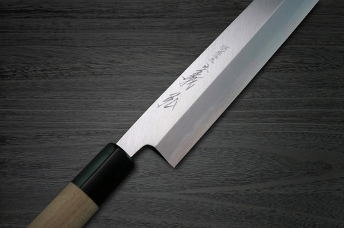 Yoshihiro White No.2 Supreme Jousaku JCHC Japanese Chefs YanagibaSashimi 270mm with Magnolia Wood Handle
