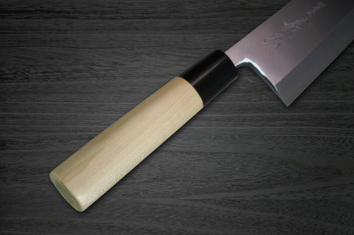 Yoshihiro White No.2 Supreme Jousaku JCHC Japanese Chefs Deba Knife 180mm with Magnolia Wood Handle