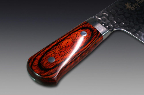 Sakai Takayuki 33-Layer VG10 Damascus Hammered Japanese Chefs Chinese Cooking Knife 195mm