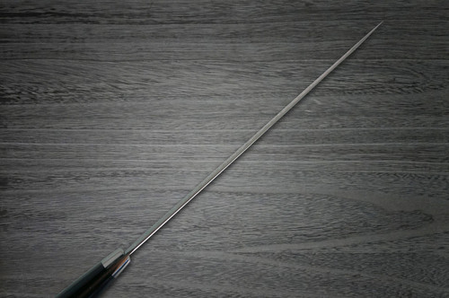 Yu Kurosaki R2SG2 Hammered SHIZUKU Custom MCBC Japanese Chefs Gyuto Knife 240mm with Black Micarta Handle