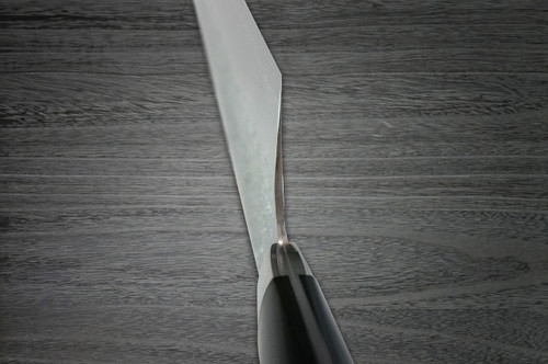 Yu Kurosaki R2SG2 Hammered SHIZUKU Custom MCBC Japanese Chefs Gyuto Knife 240mm with Black Micarta Handle