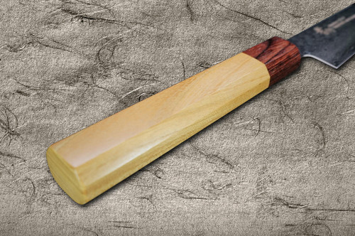 Sakai Takayuki 33-Layer VG10 Damascus Hammered WA Japanese Chefs SlicerSujihiki 240mm