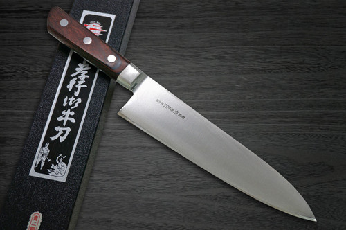 Sakai Takayuki Aoniko Blue 2 Steel Japanese Chefs Western Deba 210mm