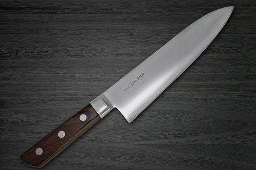 Sakai Takayuki Aoniko Blue 2 Steel Japanese Chefs Western Deba 240mm