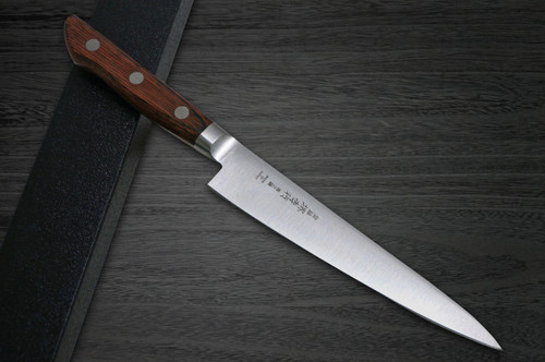 Sakai Takayuki Aoniko Blue 2 Steel Japanese Chefs Petty KnifeUtility 120mm