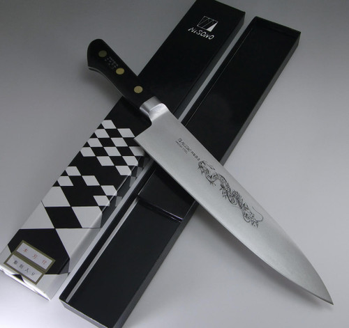 Misono Swedish High-Carbon Steel DRAGON Japanese Chefs Gyuto Knife 360mm