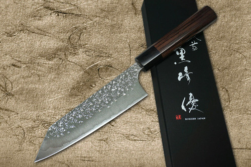 Yu Kurosaki R2(SG2) Hammered SHIZUKU WA RS8B Japanese Chef's Bunka