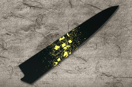 Saya Sheath with Genuine 24K Gold Star Stream SlicerSujihiki 240mm