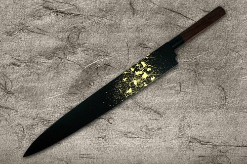 Saya Sheath with Genuine 24K Gold Star Stream YanagibaSashimi 330mm