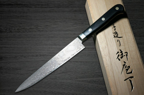 Hattori KD30 COWRY-X 121 Layered Damascus Japanese Chefs Petty KnifeUtility 150mm
