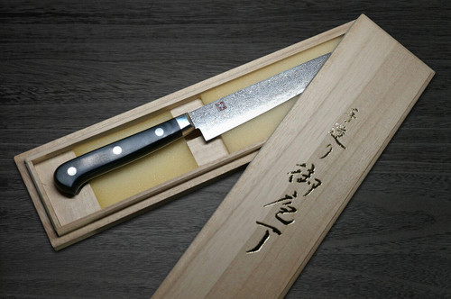 Hattori KD30 COWRY-X 121 Layered Damascus Japanese Chefs Petty KnifeUtility 150mm