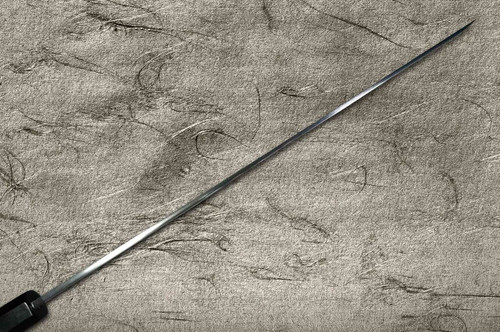 Yoshihiro Aogami No.1 Damascus Suminagashi B1SN-E Japanese Chefs Sakimaru-TakohikiSashimi 300mm with Saya Sheath and Ebony Handle